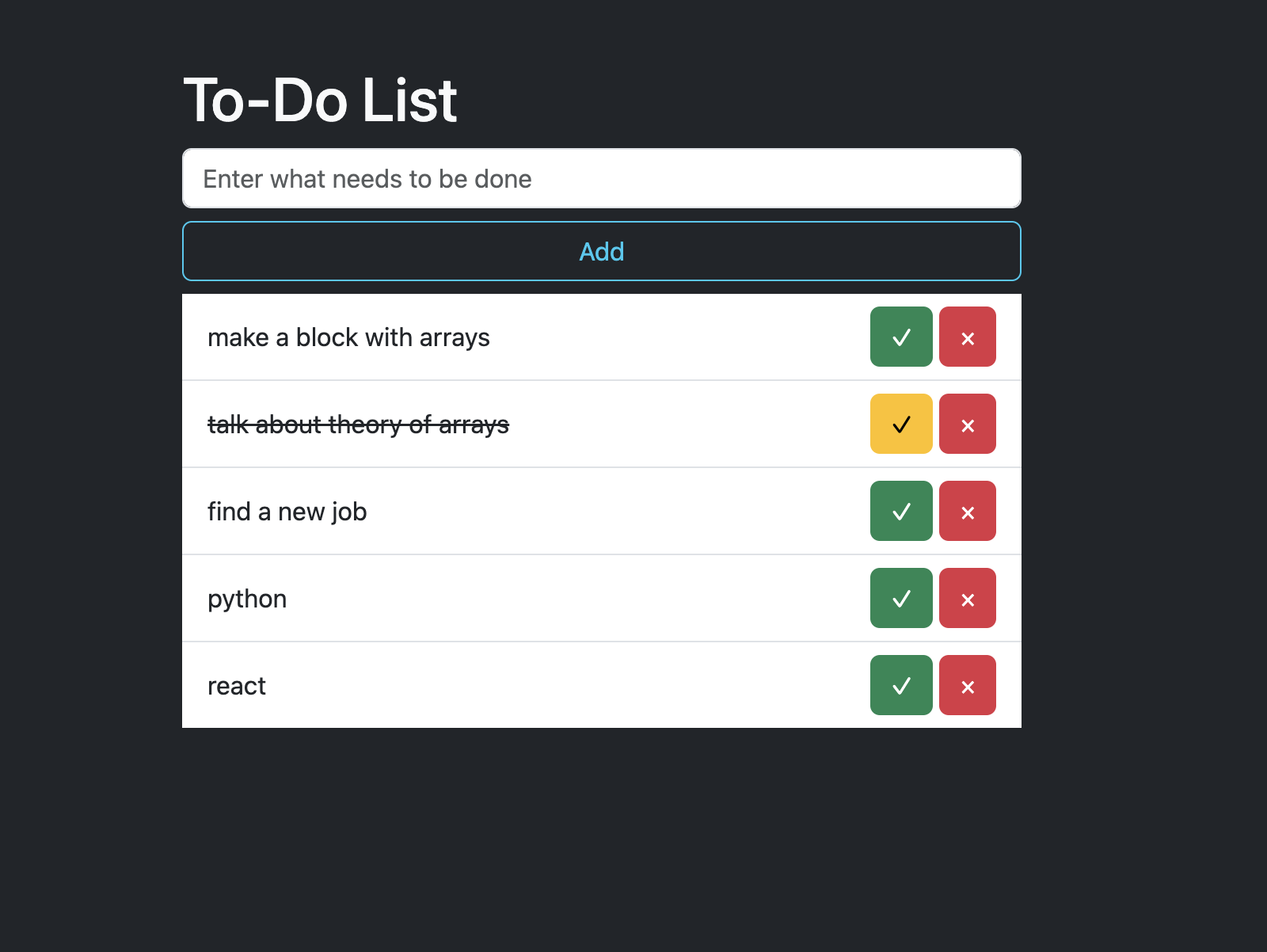 To-Do List Preview
